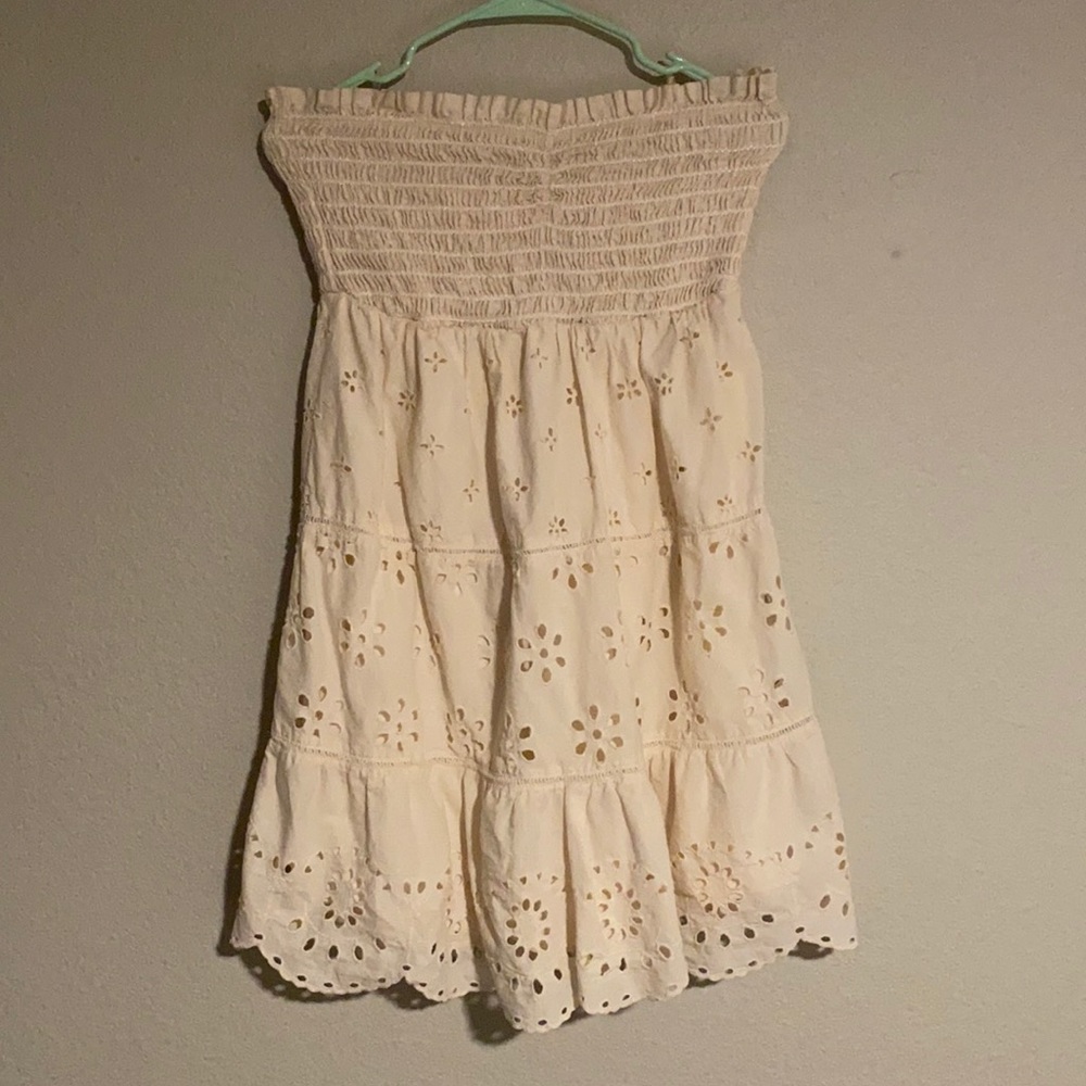 American eagle strapless dress